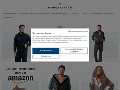Website von Morgenstern GmbH