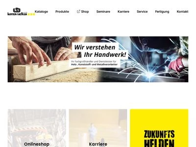Website von Kötter + Siefker GmbH + Co. KG