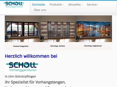 Website von Helmut Scholl GmbH