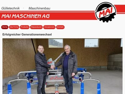 Website von Walter Mai Jauchetechnik