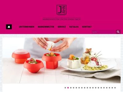 Website von Jähn Handels GmbH & Co. KG