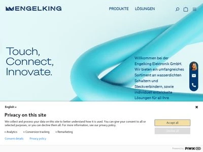 Website von Engelking Elektronik GmbH