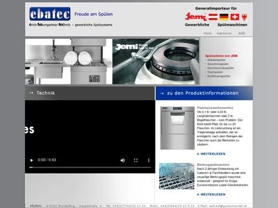 Website von ebatec