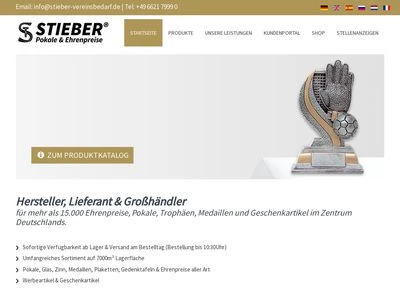 Website von Stieber GmbH & Co.KG