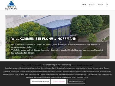 Website von Flohr & Hoffmann GmbH