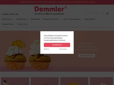 Website von Demmler GmbH