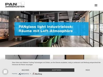 Website von PAN+ARMBRUSTER GmbH