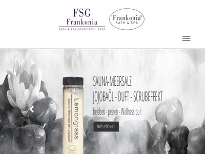 Website von FSG Frankonia GmbH
