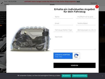 Website von bikeBOX24 GmbH