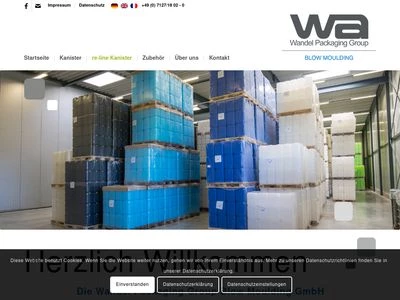 Website von Plastikpack GmbH