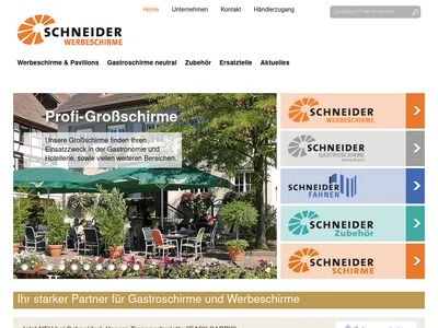 Website von Xaver Schneider GmbH & Co. KG