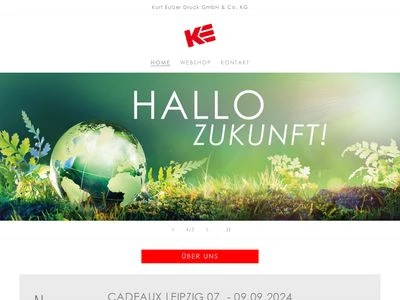 Website von Kurt Eulzer Druck GmbH & Co. KG