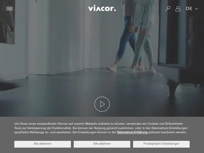 Website von VIACOR Polymer GmbH