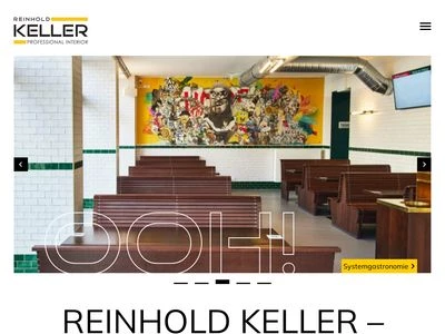 Website von REINHOLD KELLER GmbH