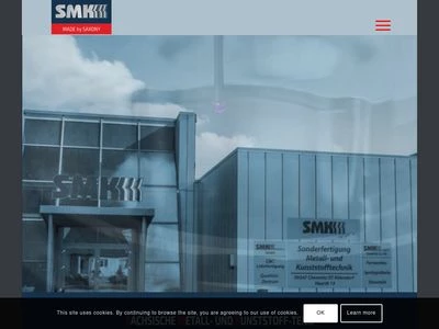 Website von SMK GmbH