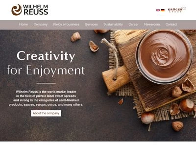 Website von Wilhelm Reuss GmbH & Co. KG