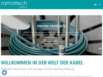Website von Ramatech Systems AG