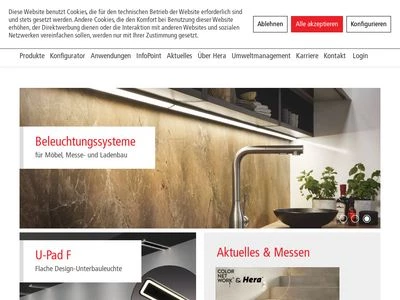 Website von Hera GmbH & Co. KG