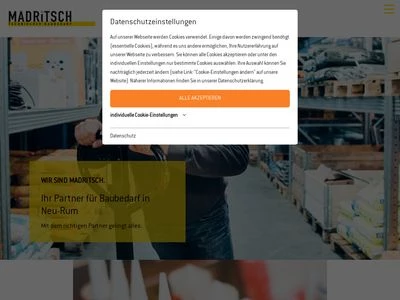 Website von Artur Madritsch GesmbH