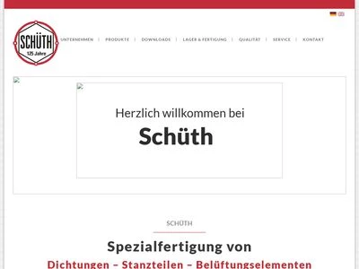 Website von A. SCHÜTH GmbH