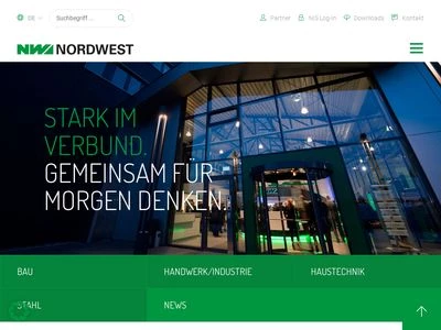 Website von NORDWEST Handel AG