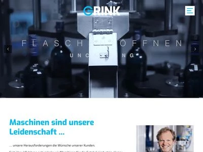 Website von RINK GmbH & Co. KG