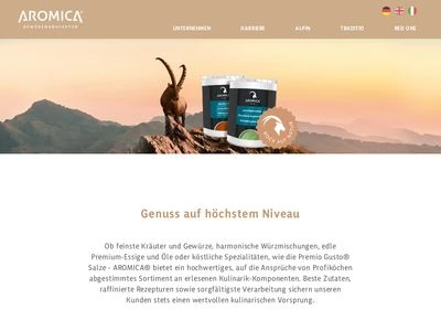 Website von Rupertigewürze GmbH
