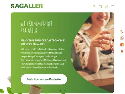 Website von Ragaller GmbH & Co. Betriebs KG