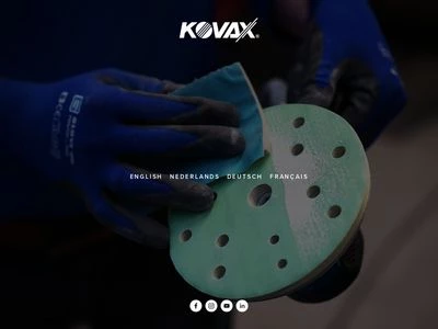 Website von KOVAX Deutschland GmbH