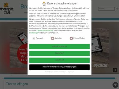 Website von Brennenstuhl Medizintechnik GmbH