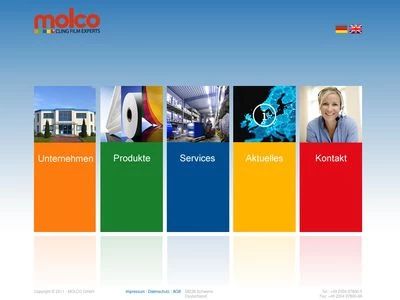 Website von MOLCO GmbH
