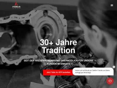 Website von Autoteile Möbus GmbH