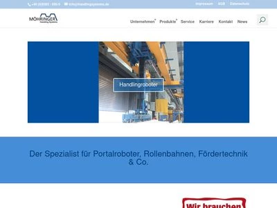 Website von Simon Möhringer Anlagenbau GmbH