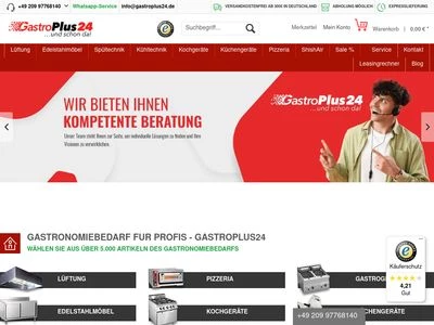Website von René Bruder e. K. GastroPlus24