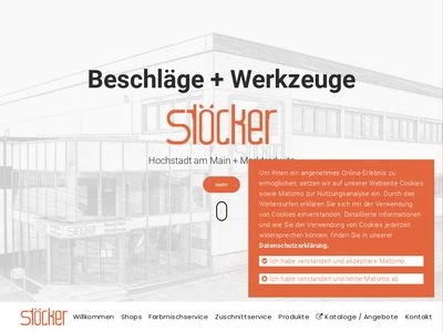 Website von Georg Stöcker GmbH