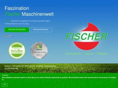 Website von Fischer Maschinenbau GmbH & Co.KG