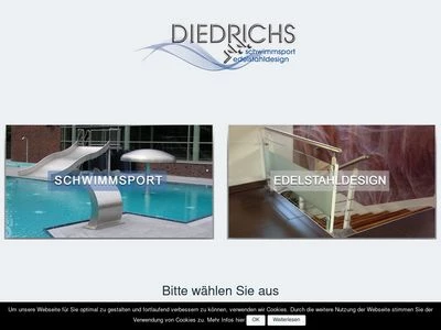 Website von G. Diedrichs GmbH & Co. KG