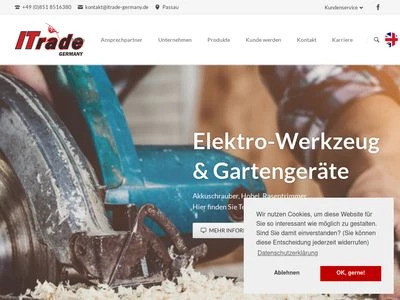 Website von ITrade Handels GmbH & Co. KG