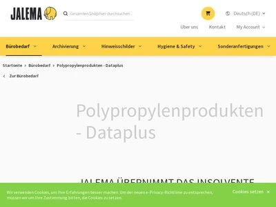 Website von dataplus GmbH