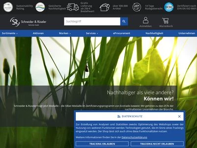 Website von Schneider & Rüseler GmbH
