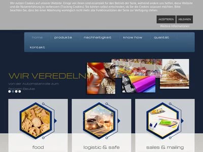 Website von Karl Verpackungen GmbH