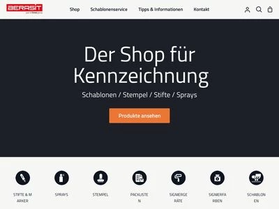 Website von Berasit GmbH + Co. KG