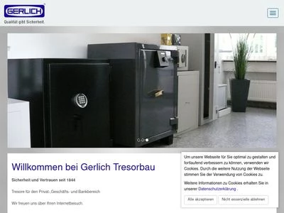 Website von Gerlich GmbH