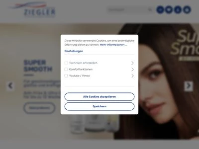 Website von Gebr. Ziegler GmbH & Co. KG
