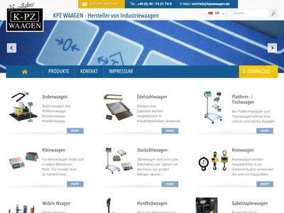 Website von Klaus-Peter Zander GmbH