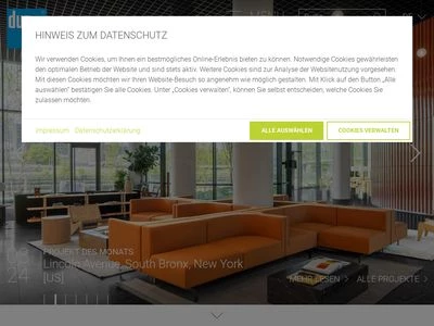 Website von durlum GmbH