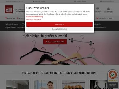 Website von Otto Zill & Co. GmbH