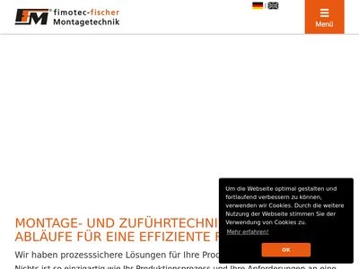 Website von fimotec-fischer GmbH & Co. KG