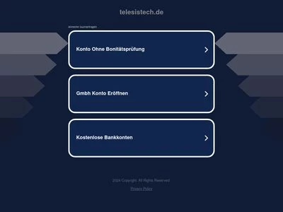 Website von Telesis Markiersysteme GmbH