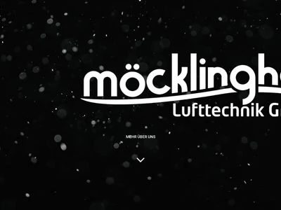 Website von möcklinghoff Lufttechnik GmbH